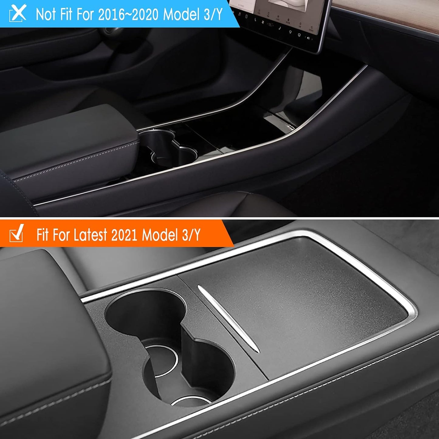 Center Console Wrap Kit for Tesla Model 3/Y