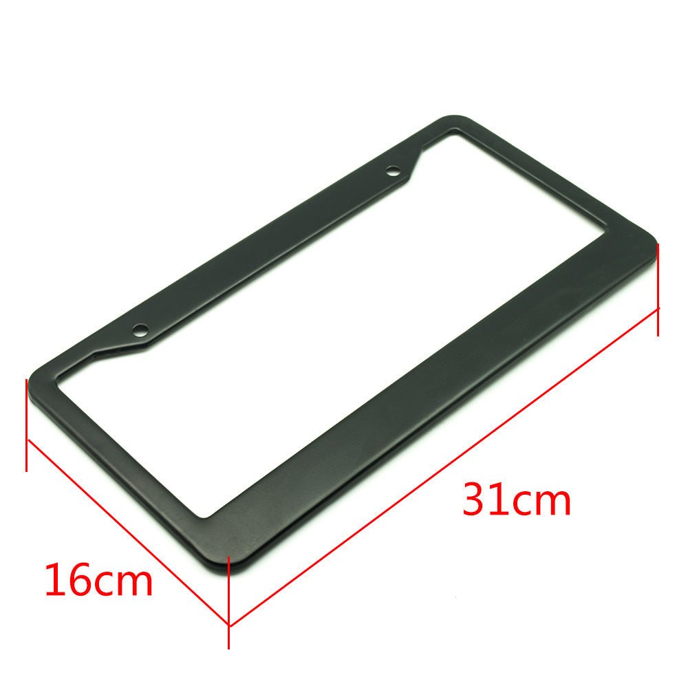 Black License Plate Frame (2pcs) for Tesla Model 3/S/X/Y Teslauaccessories