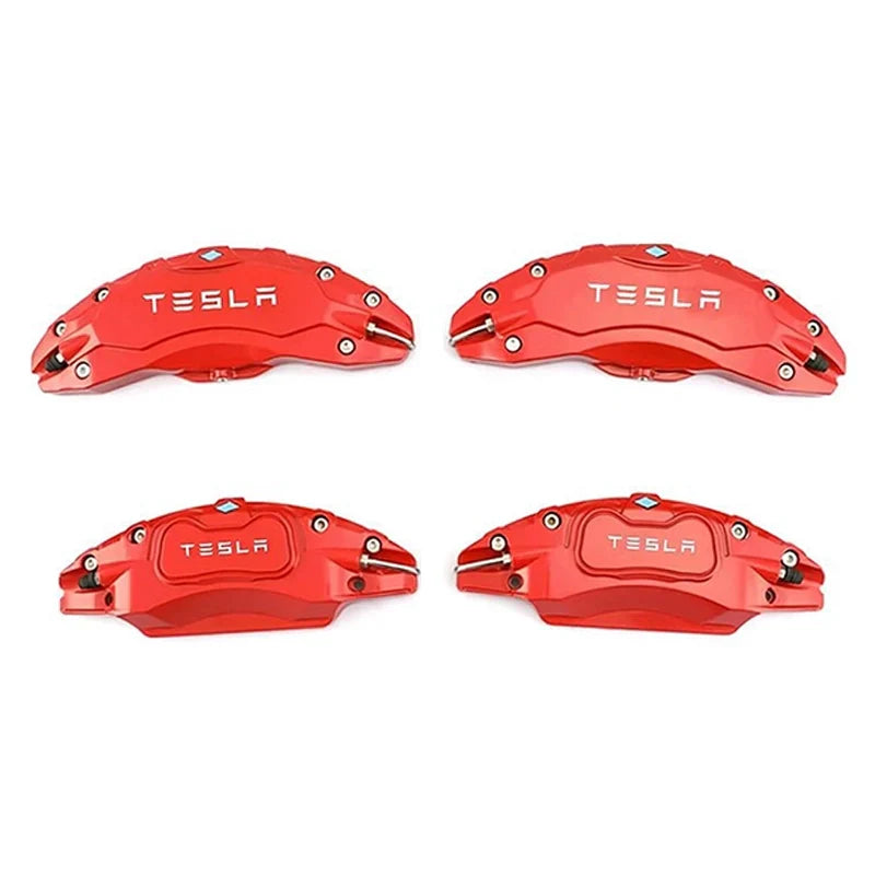 Brake Caliper Covers For Tesla Model S/X(4Pcs) Teslauaccessories