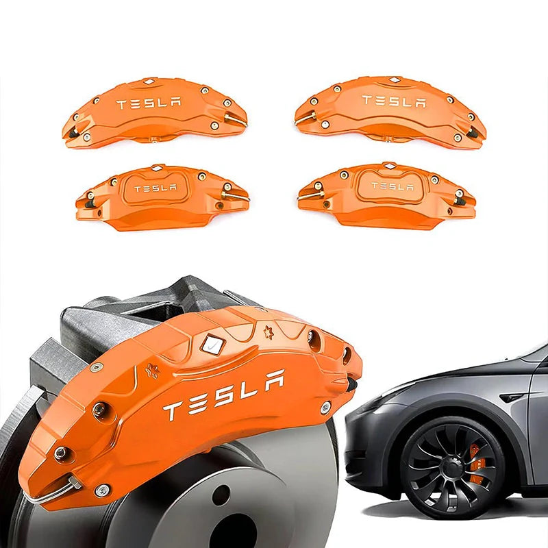 Brake Caliper Covers For Tesla Model S/X(4Pcs) Teslauaccessories