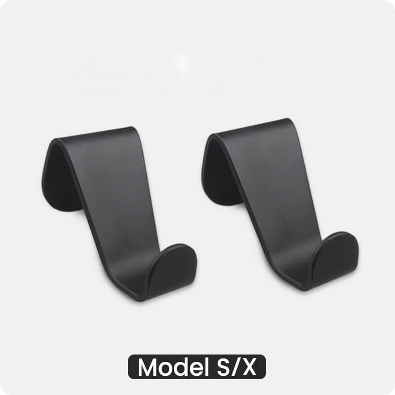 Car Seat Coat Hanger Hooks (2Pcs) for Tesla Model S/X Accessories Teslauaccessories