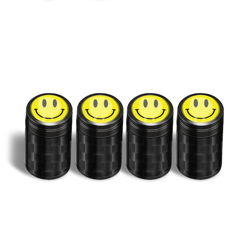 Carbon Fiber Car Wheel Tire Valve Stem Cap For Tesla Model 3/Y/X/S（4pcs） Teslauaccessories