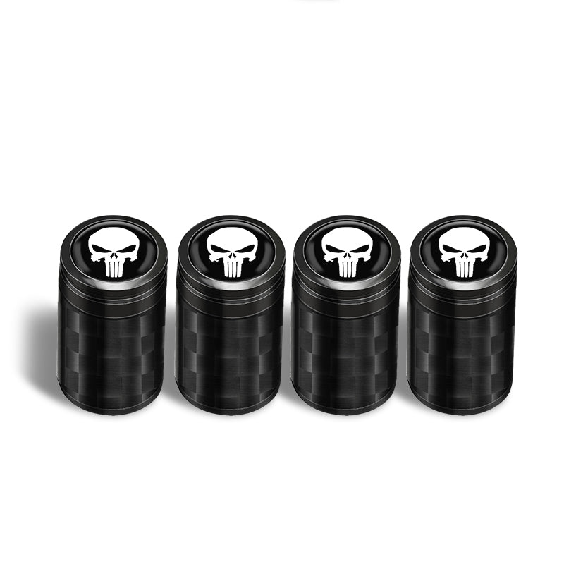 Carbon Fiber Car Wheel Tire Valve Stem Cap For Tesla Model 3/Y/X/S（4pcs） Teslauaccessories