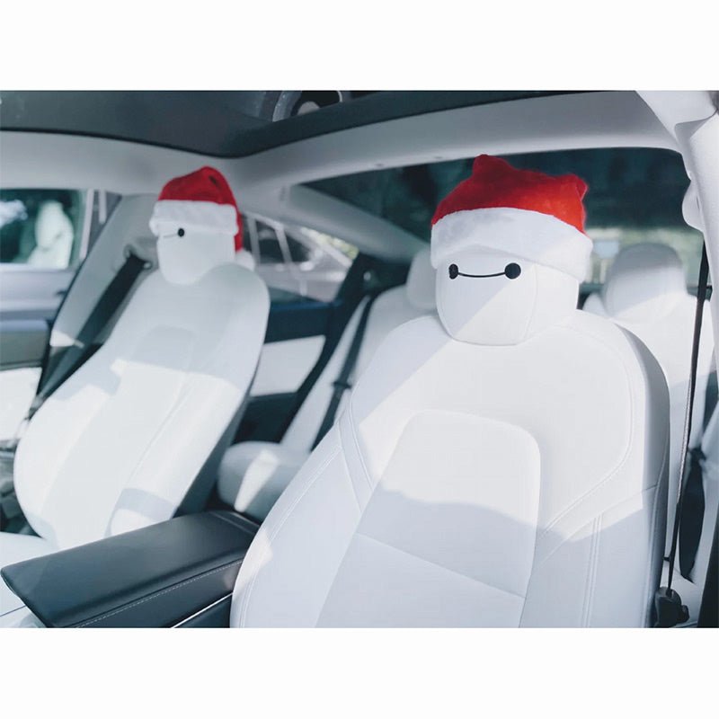 Christmas hat Headrest for Tesla Model 3/S/Y/X Teslauaccessories