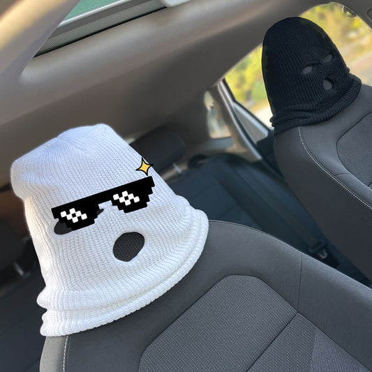 Funky head rest cover suitable for Tesla all Models Teslauaccessories