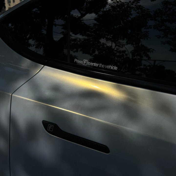 PUBG Reflective Stickers For Tesla Model 3/Y/S/X Teslauaccessories