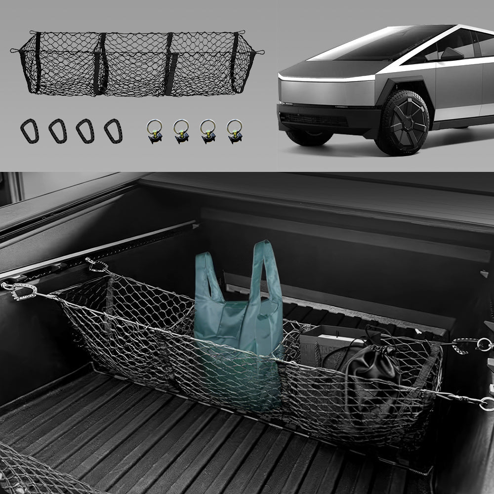 Rear Trunk Cargo Net for Tesla Cybertruck Teslauaccessories