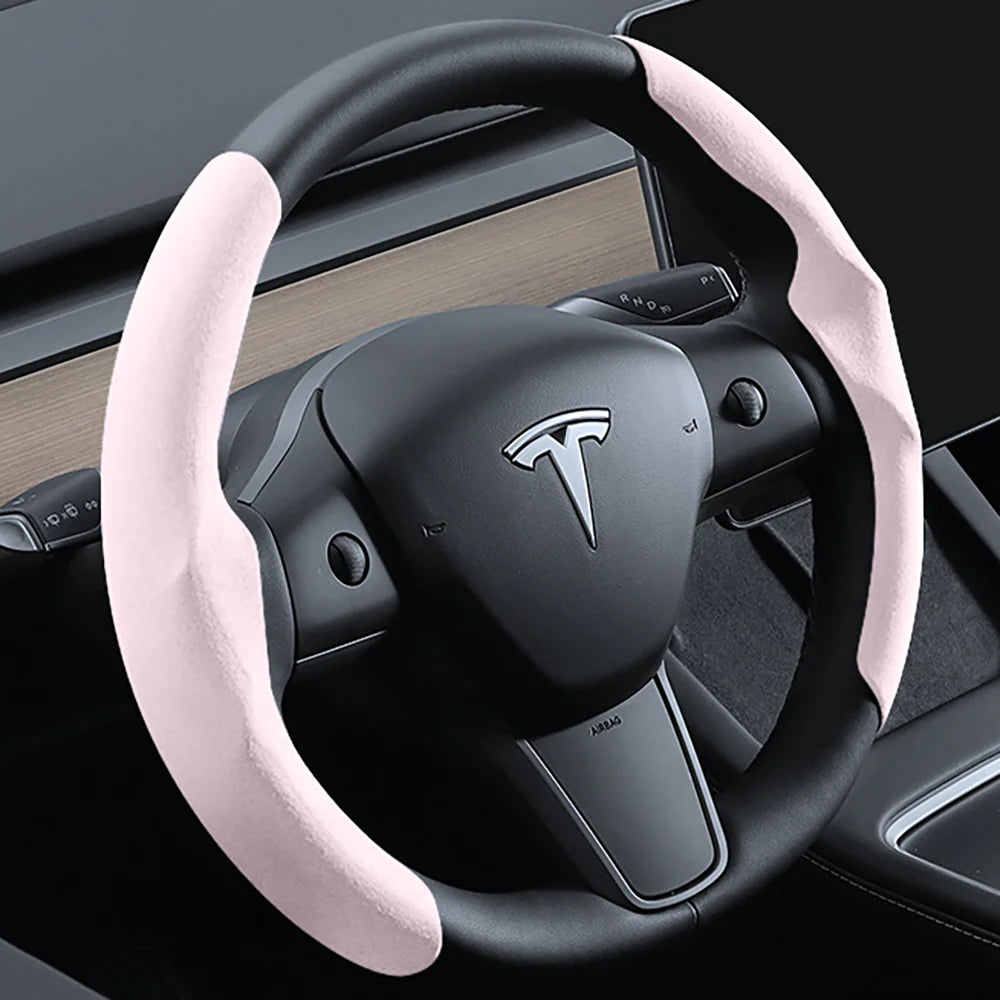 Steering Wheel Cover for Tesla Model 3/Y/3 Highland Teslauaccessories