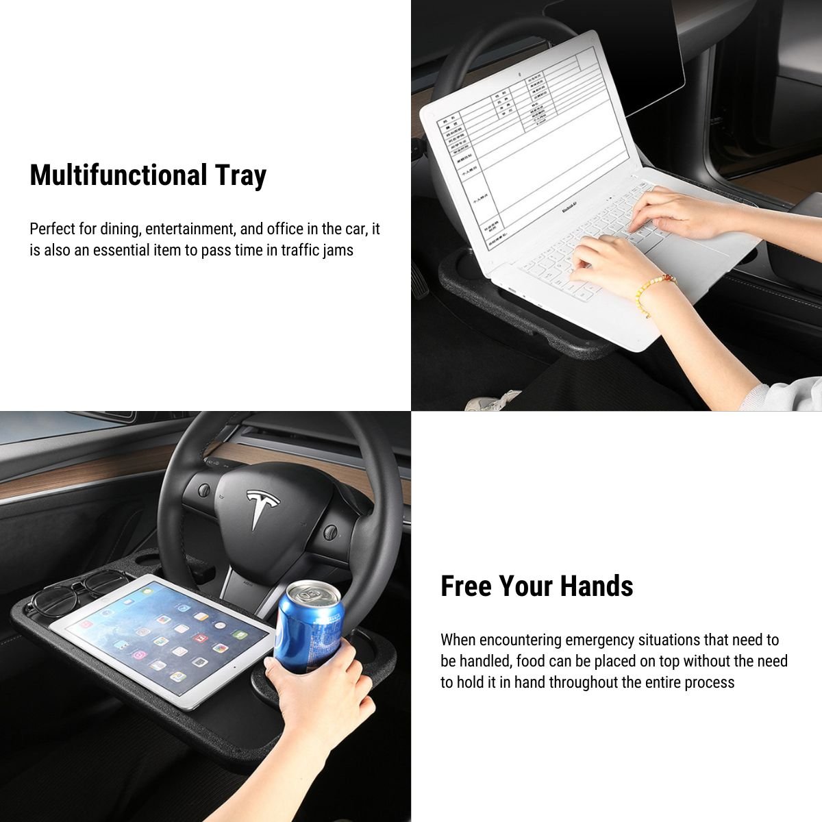 Steering Wheel Desk for Tesla Model 3/Y/S/X Teslauaccessories