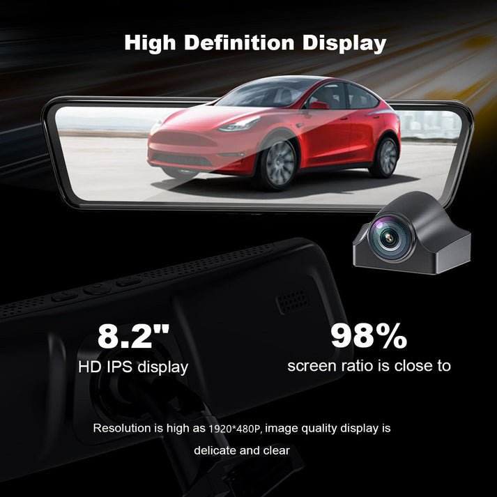 Streaming Rear View Mirror Camera for Tesla Model 3 / Y Teslauaccessories