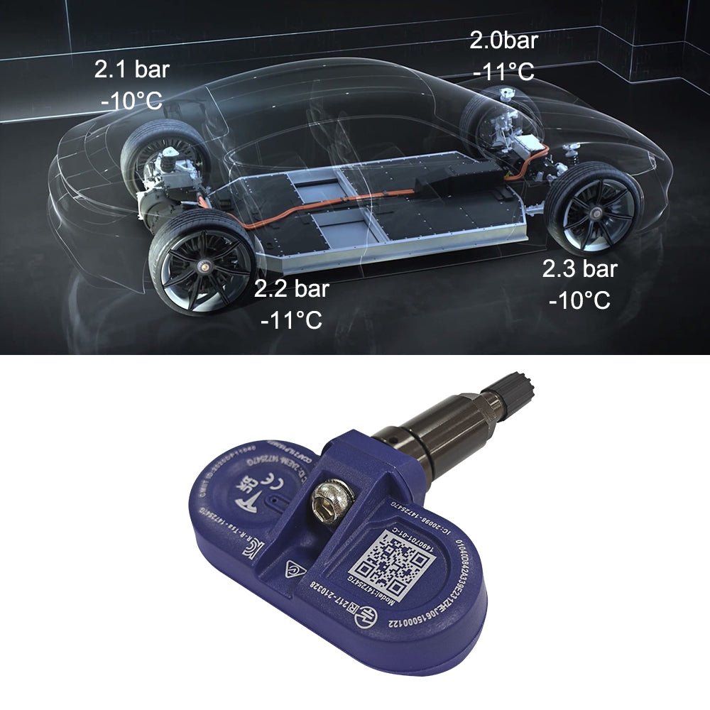 Tesla - BLE Bluetooth (Tire Pressure Monitoring System 4pcs） Teslauaccessories