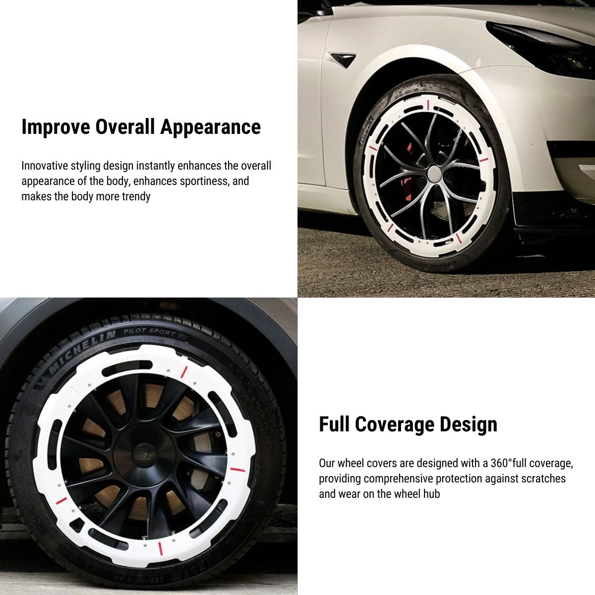 Tesla Model 3/Y 19' /20' Wheel Covers（4pcs） Teslauaccessories