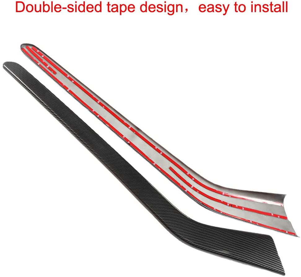 Tesla Model 3 /Y Carbon Fiber Center Control Side Trim Teslauaccessories