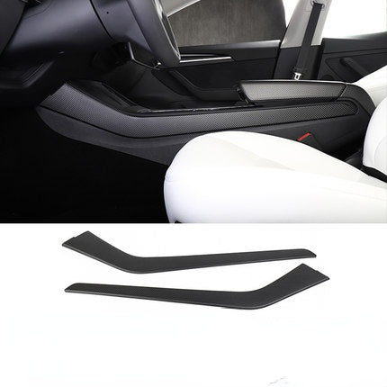 Tesla Model 3 /Y Carbon Fiber Center Control Side Trim Teslauaccessories