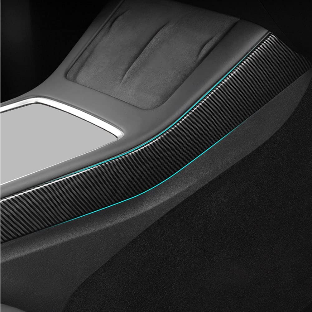 Tesla Model 3 /Y Carbon Fiber Center Control Side Trim Teslauaccessories