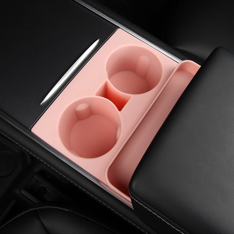 Tesla Model 3/Y Center console silicone cup holder Teslauaccessories