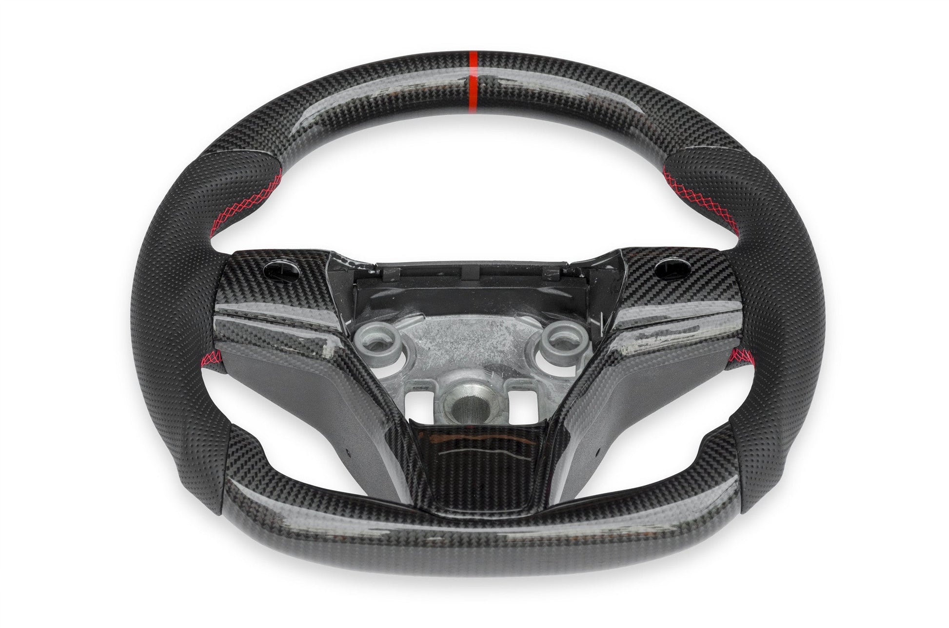 Tesla Model 3 /Y Sport Carbon Fiber Steering Wheel Teslauaccessories