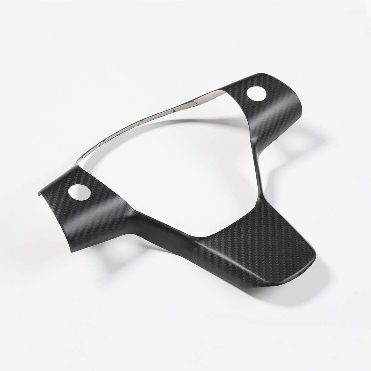 Tesla Model 3 / Y Steering Wheel Patch Carbon Fiber Interior Mods Teslauaccessories