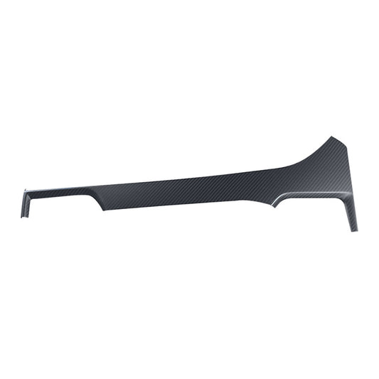 Tesla Model X (2016-2021) S (2014-2020) carbon fiber dashboard right long trim strip matte carbon fiber interior Teslauaccessories