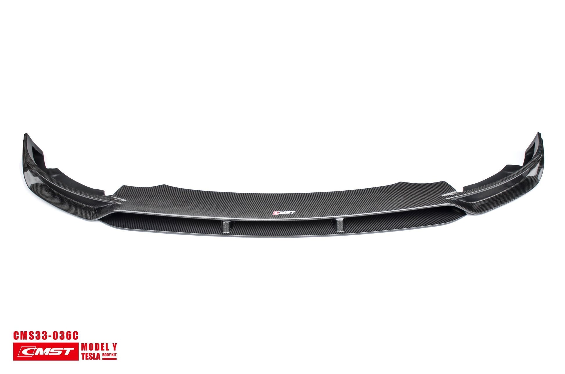 Tesla Model Y Carbon Fiber Front Lip Ver.2 Teslauaccessories