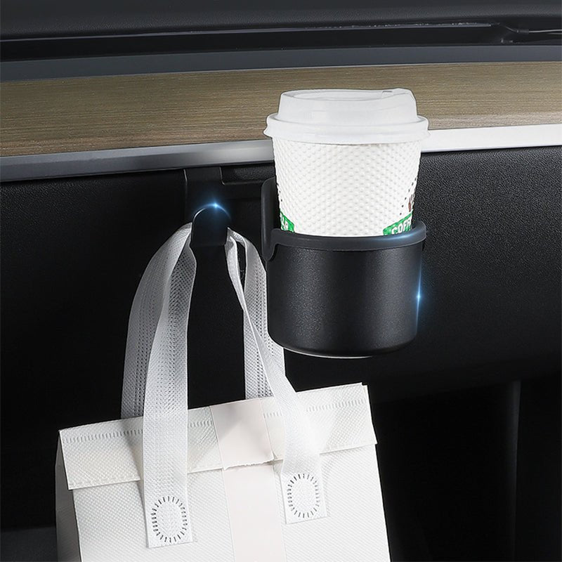 Tesla Model Y Cup Holder Hooks Teslauaccessories