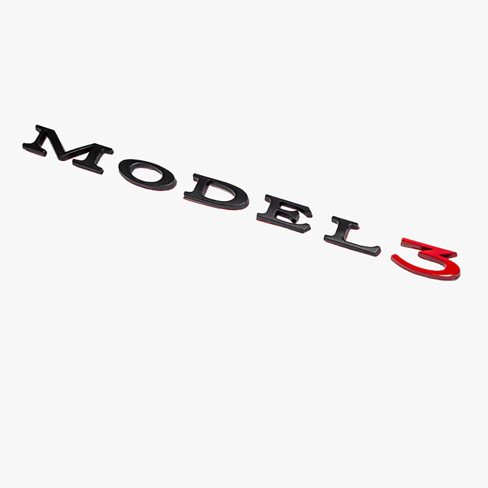 Trunk Emblem For Tesla Model 3/X/S/Y Teslauaccessories