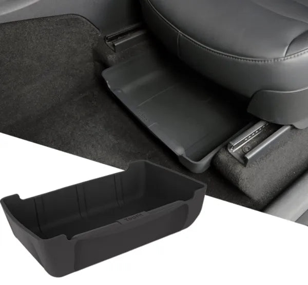 Under Seat Storage Box Organizer Hidden Tray For Tesla Model X/Y Teslauaccessories