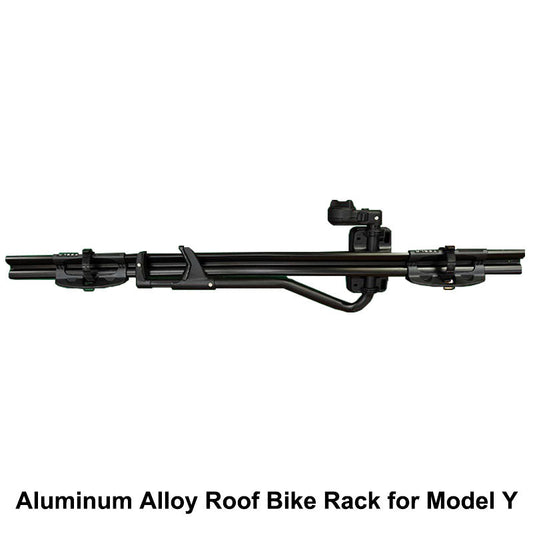 Aluminum Alloy Roof Bike Rack for Tesla Model Y (1pc) Teslauaccessories