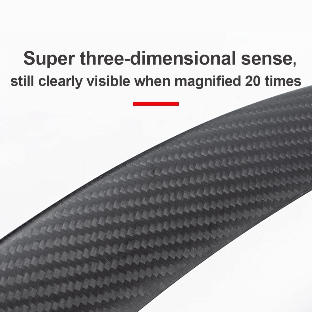 Carbon Fiber Rear Spoiler Wing For Tesla Model Y 3 Teslauaccessories