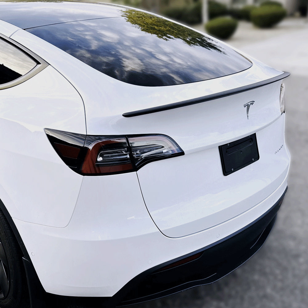 Carbon Fiber Rear Spoiler Wing For Tesla Model Y 3 Teslauaccessories