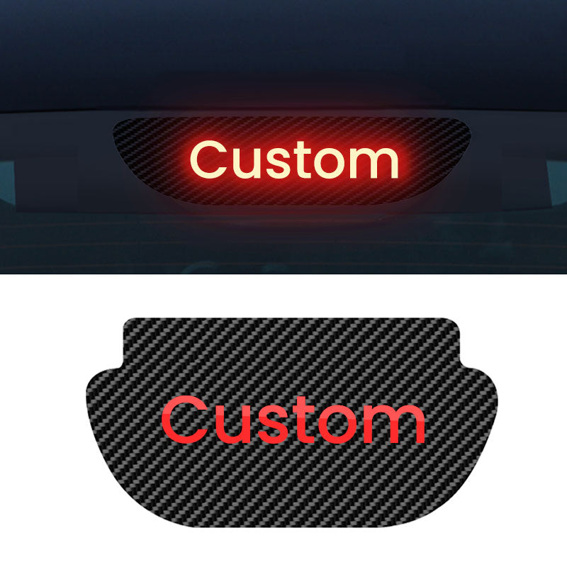 Customized PVC Brake Projection Board for Tesla Model 3/Y Teslauaccessories