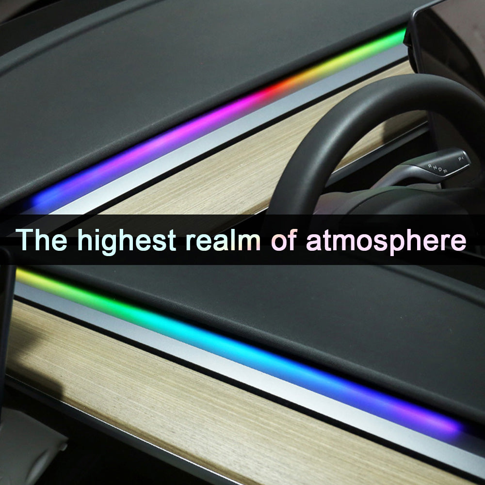 Dashboard Streamer Ambient Light For Telsa Model 3 Y Teslauaccessories