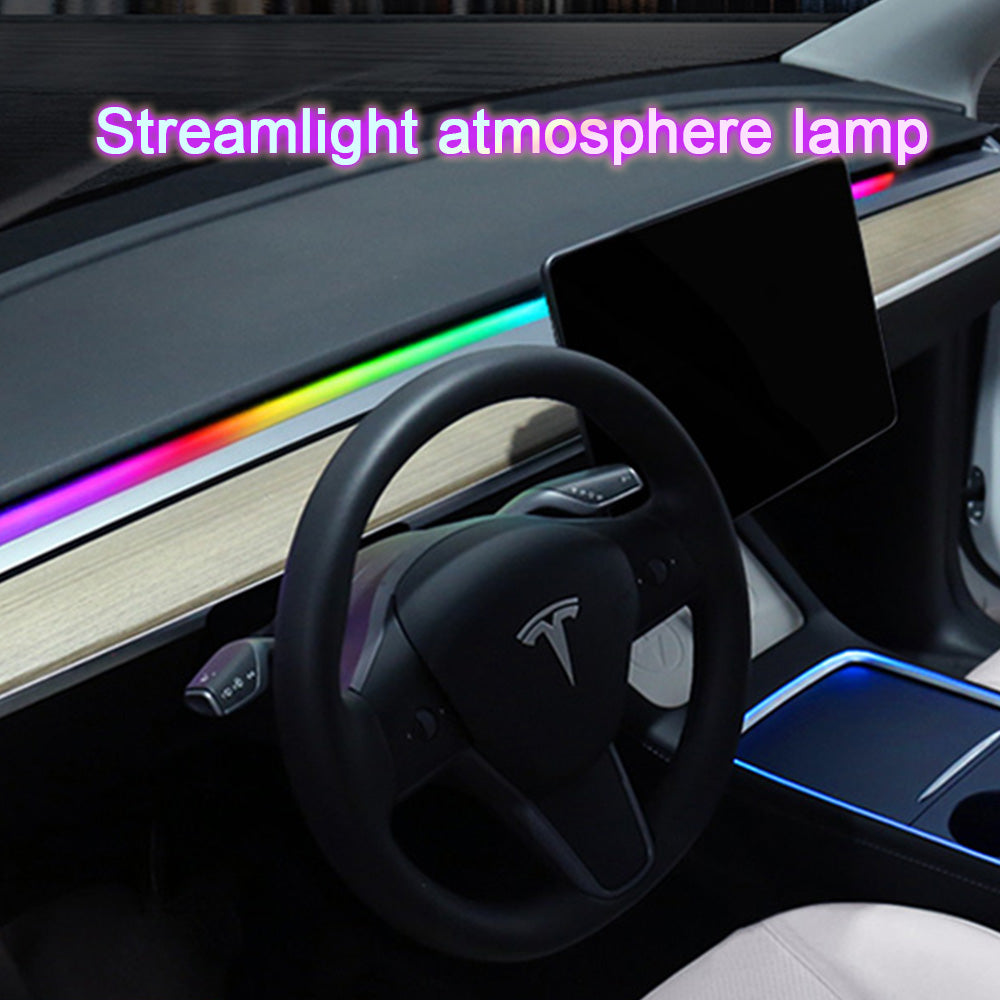 Dashboard Streamer Ambient Light For Telsa Model 3 Y Teslauaccessories