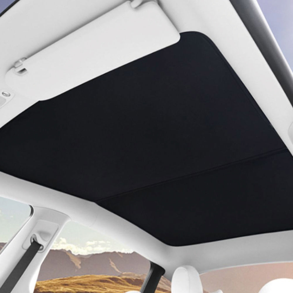 Glass Roof Roof Sun Shade For Tesla Model 3 Y Teslauaccessories