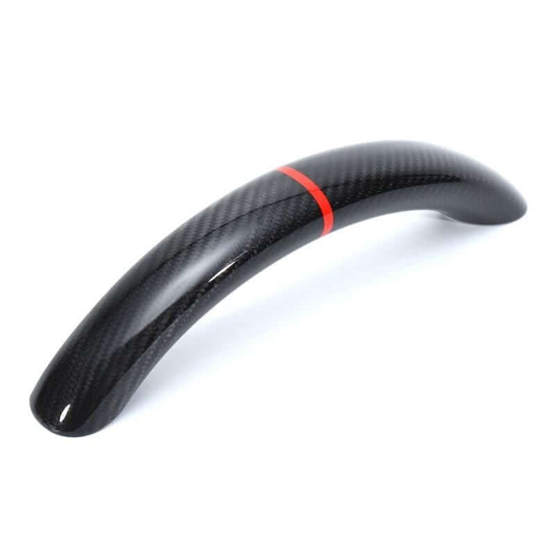 Gloss Real Carbon Fiber Steering Wheel Caps Cover for Tesla Model 3/Y Teslauaccessories