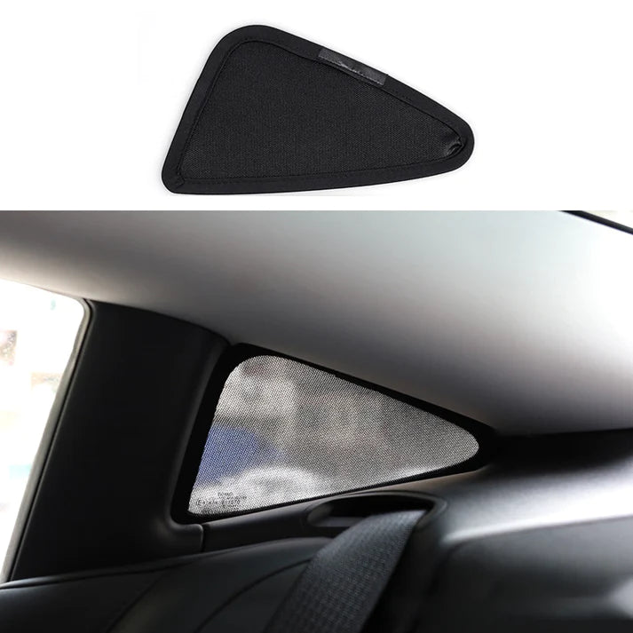 Side Window Triangle Window Sunshade for Tesla Model 3 2017-2023 Teslauaccessories