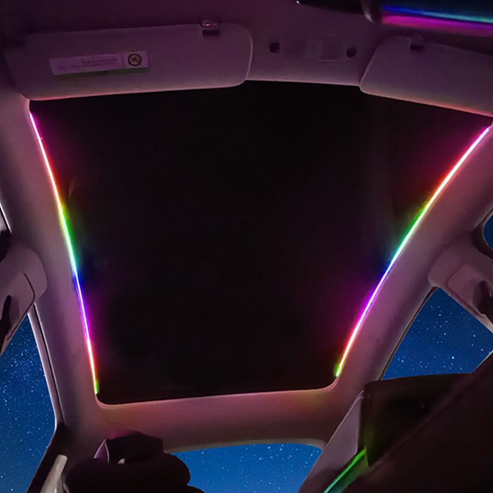 Sunroof Streamer Ambient Light For Tesla Model Y Teslauaccessories