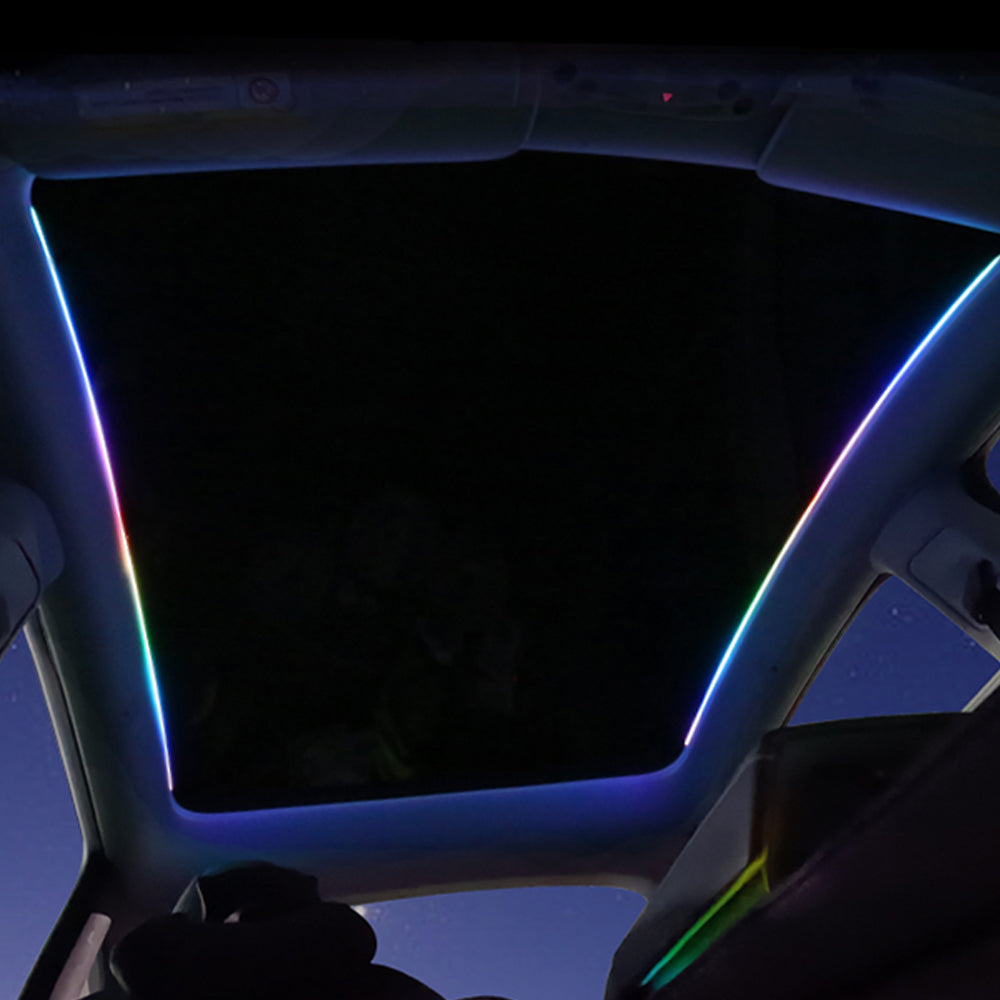 Sunroof Streamer Ambient Light For Tesla Model Y Teslauaccessories