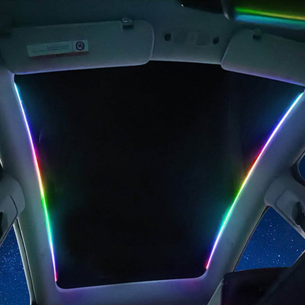 Sunroof Streamer Ambient Light For Tesla Model Y Teslauaccessories