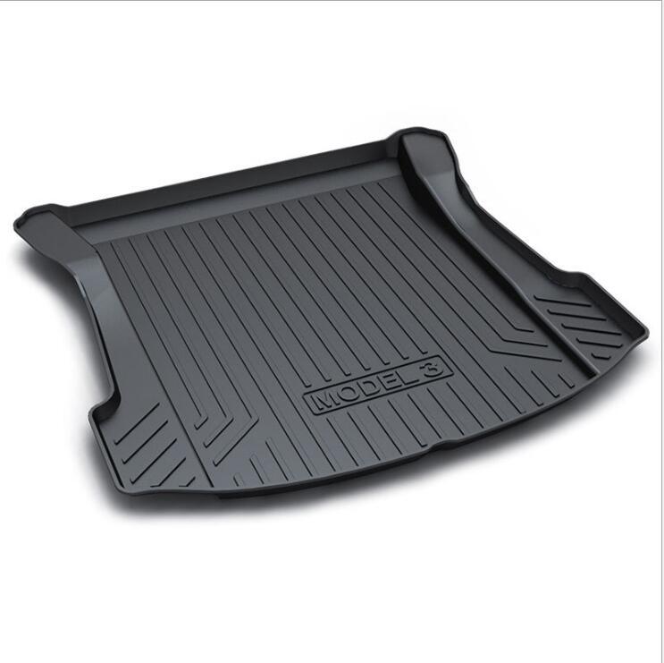 TPE Front Trunk Mat Frunk Cargo Liner For Tesla Model 3 (2017-2023) Teslauaccessories