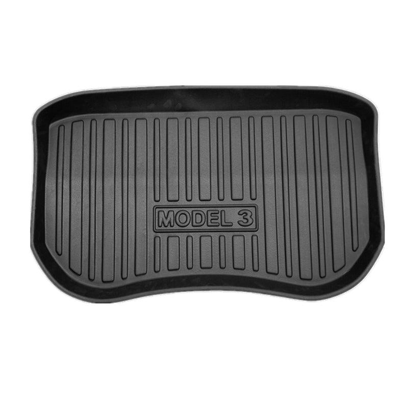 TPE Front Trunk Mat Frunk Cargo Liner For Tesla Model 3 (2017-2023) Teslauaccessories